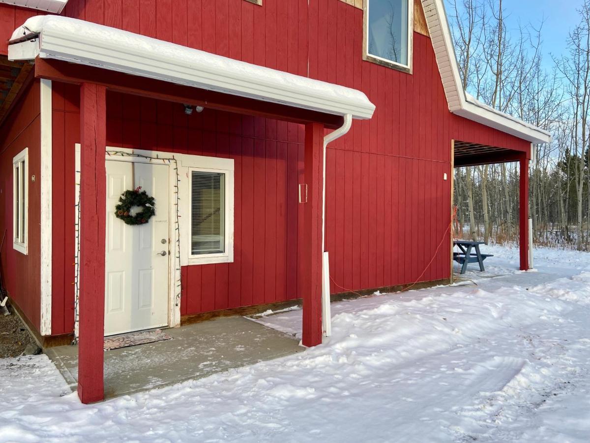 Ferienwohnung The Big Red Barn Whitehorse Exterior foto