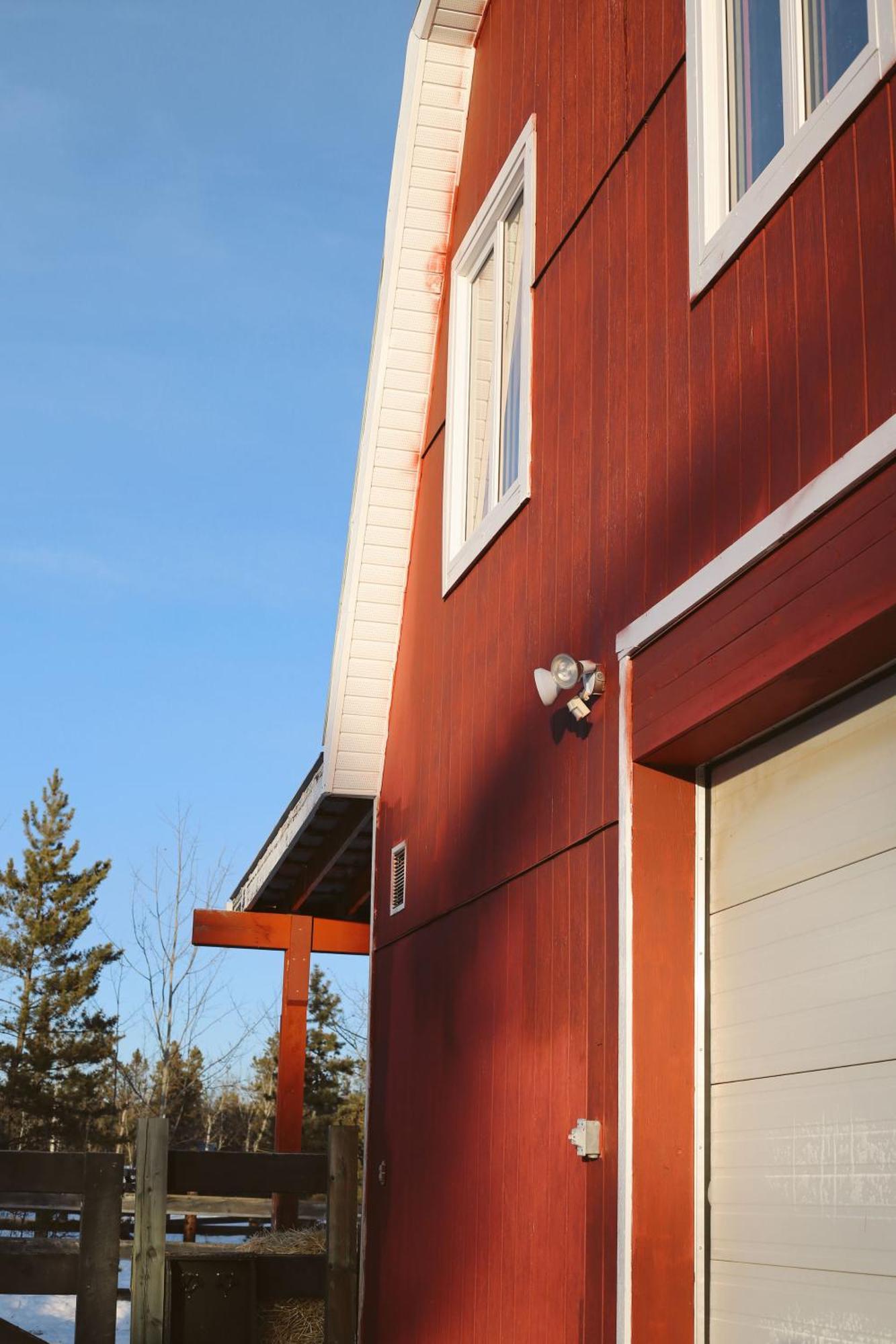 Ferienwohnung The Big Red Barn Whitehorse Exterior foto